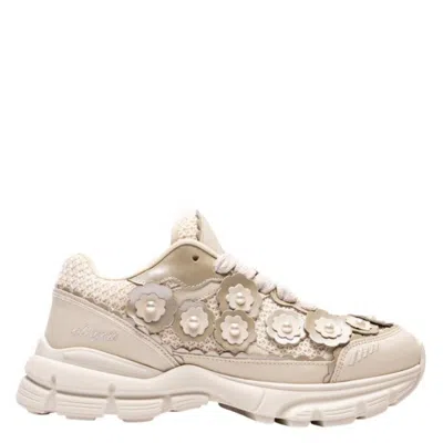 Axel Arigato Marathon Flwr Runner Sneakers In Brown