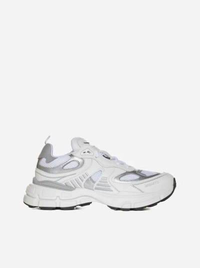 Axel Arigato Marathon Neo Runner Sneakers In White,silver