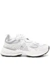 Axel Arigato Marathon Ghost Runner White Low Top Sneakers With Reflectivce Details In Leather Blend Woman In White