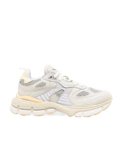 Axel Arigato Round-headed Low-top Casual Shoes In Beige