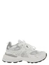 AXEL ARIGATO 'MARATHON GHOST RUNNER' WHITE LOW TOP SNEAKERS WITH REFLECTIVCE DETAILS IN LEATHER BLEND WOMAN