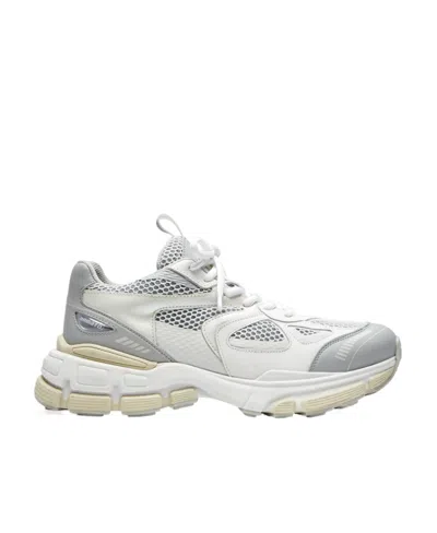 Axel Arigato Marathon Leather Sneakers In White