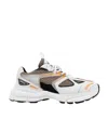 Axel Arigato Marathon Runner Leather And Mesh Sneakers In White
