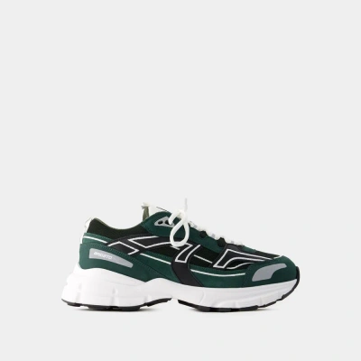 Axel Arigato Marathon R Trail Sneakers -  - Leather - Green/black