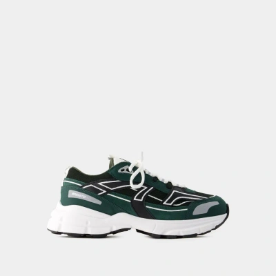 Axel Arigato Marathon R Trail Trainers -  - Leather - Green/black