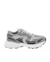 Axel Arigato Layered Grey And Black Sneakers With Chunky Sole In White
