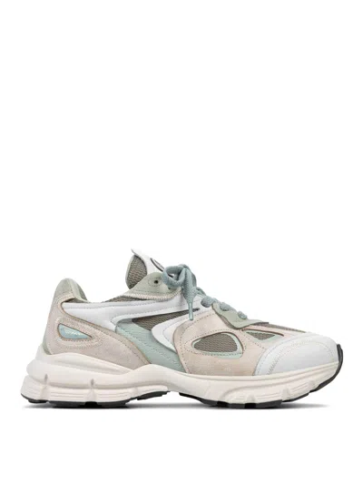 Axel Arigato Beige & Green Marathon Runner Sneakers
