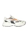 Axel Arigato Marathon Runner Leather And Mesh Sneakers In White