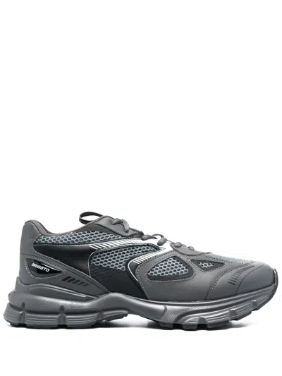 Axel Arigato Sporty Grey Sneakers With Mesh And Synthetic Overlays In Gray