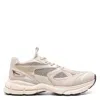 Axel Arigato Marathon Runner Panelled Sneakers In Silver Tone/beige