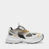 Axel Arigato Multicolor Leather And Mesh Marathon Runner Sneakers In Multicoloured