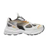 Axel Arigato Multicolor Leather And Mesh Marathon Runner Sneakers In White