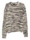 Axel Arigato Men Crew Neck Sweater In White