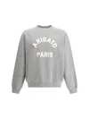 Axel Arigato Maxi Logo Sweatshirt In Grey Melange