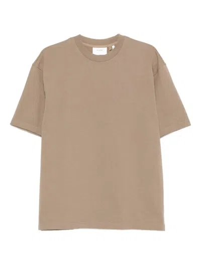 Axel Arigato Memo Short-sleeve T-shirt In Brown