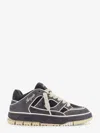 Axel Arigato Low-top Nubuck Sneakers With Contrasting Stitching In Gray