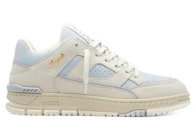 Pre-owned Axel Arigato Men's  Area Lo Sneakers In Light Blue/off White