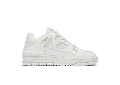 Pre-owned Axel Arigato Men's  Area Lo Sneakers In White