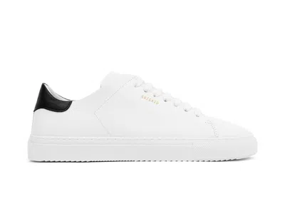 Pre-owned Axel Arigato Men's  Clean 90 Contrast Sneakers In White/black