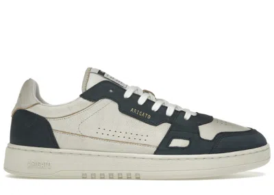 Pre-owned Axel Arigato Men's  Dice Lo Sneakers In Beige/blue