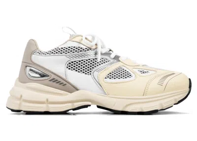 Pre-owned Axel Arigato Men's  Marathon Runner Sneakers In Beige