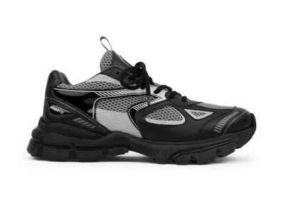 Pre-owned Axel Arigato Men's  Marathon Runner Sneakers In Off/black