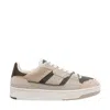 Axel Arigato Modern Low-top Sneakers With Textured Panels In Gray