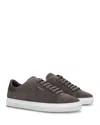 Axel Arigato Clean 90 Leather Sneakers In Gray
