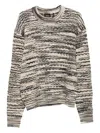 Axel Arigato Men Crew Neck Sweater In White