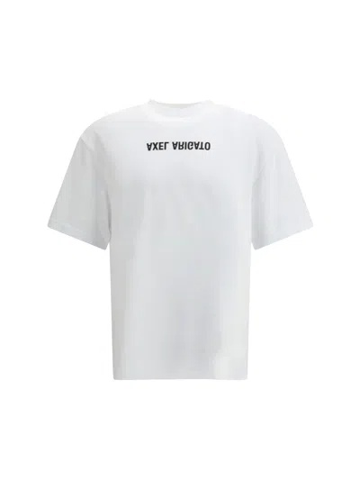 Axel Arigato Men Distort Washed T-shirt In White