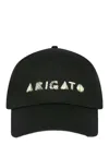 Axel Arigato The Thread Embroidered Baseball Cap In Black