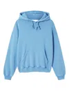 Axel Arigato Cornflower Blue Hoodie With Drop Shoulder In Blue