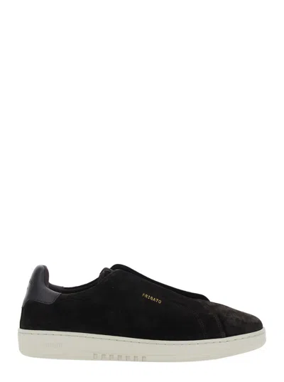 Axel Arigato Men's Laceless Leather Sneaker With Durable Rubber Sole In Brown