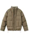 Axel Arigato Lodge Padded Jacket In Brown