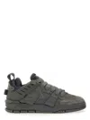 Axel Arigato Men's Patchwork Area Sneaker In Charcoal