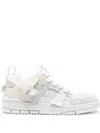 Axel Arigato Area Patchwork Low-top Sneakers In Bianco