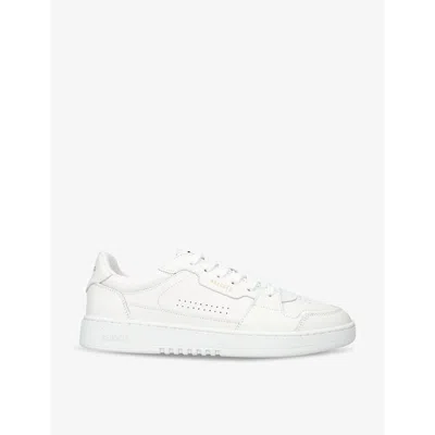 Axel Arigato Mens White Dice Leather Low-top Trainers