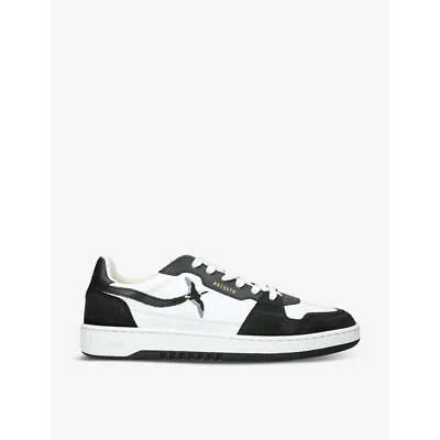 Axel Arigato Mens Dice Lo Bee Bird Sneaker In Black In Black Leather