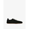 Axel Arigato Daze Runner Black Sneaker With Logo On The Tongue And Grooved Sole In Suede Man In Black