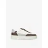 Axel Arigato Mens Vintage Orbit Leather Trainers Brown/oth Eur 46 / 12 Uk In Multi