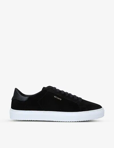 AXEL ARIGATO MENS BLACK CLEAN 90 SUEDE TRAINERS EUR 42 / 8 UK,41844963