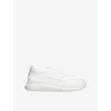 Axel Arigato Genesis Neo Runner White Low Top Sneakers With Logo Lettering On Tongue And Heel In Leather Blend Ma In White