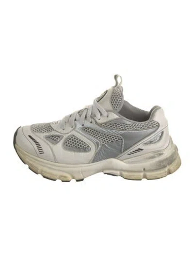 Pre-owned Axel Arigato Mesh Mesh Accents Athletic Sneakers In White