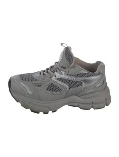 Pre-owned Axel Arigato Mesh Mesh Accents Sneakers In Gray