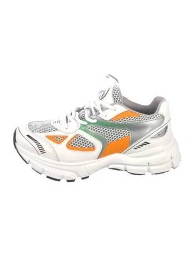 Pre-owned Axel Arigato Mesh Printed Athletic Sneakers In Multi