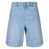 Axel Arigato Blue Miles Denim Shorts In Blue