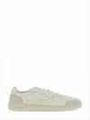 Axel Arigato Minimalist Smooth Leather Sneakers In White