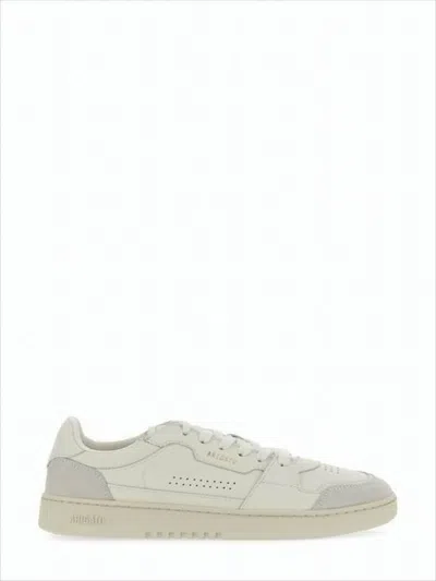 Axel Arigato Minimalist Smooth Leather Sneakers In White