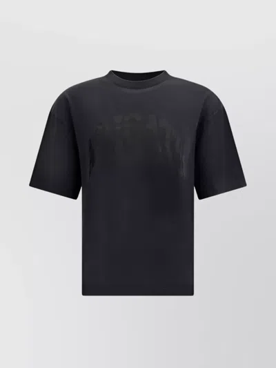 Axel Arigato Modern Graphic Print T-shirt In Black