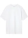 Axel Arigato Capital Logo-embroidered Cotton T-shirt In White